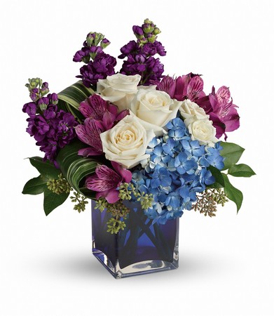 Teleflora's Portrait in Purple Bouquet from Bakanas Florist & Gifts, flower shop in Marlton, NJ